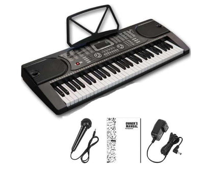 61 key keyboard piano with sustain and vibrato