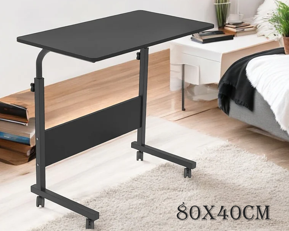 Adjustable Laptop Table Desk Stand with Wheels