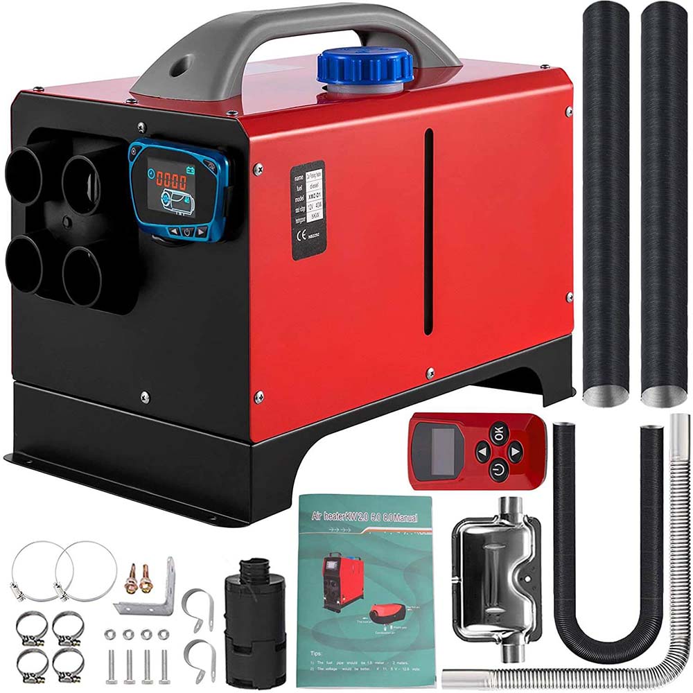 Diesel Air Heater 5KW 12V Full Kit