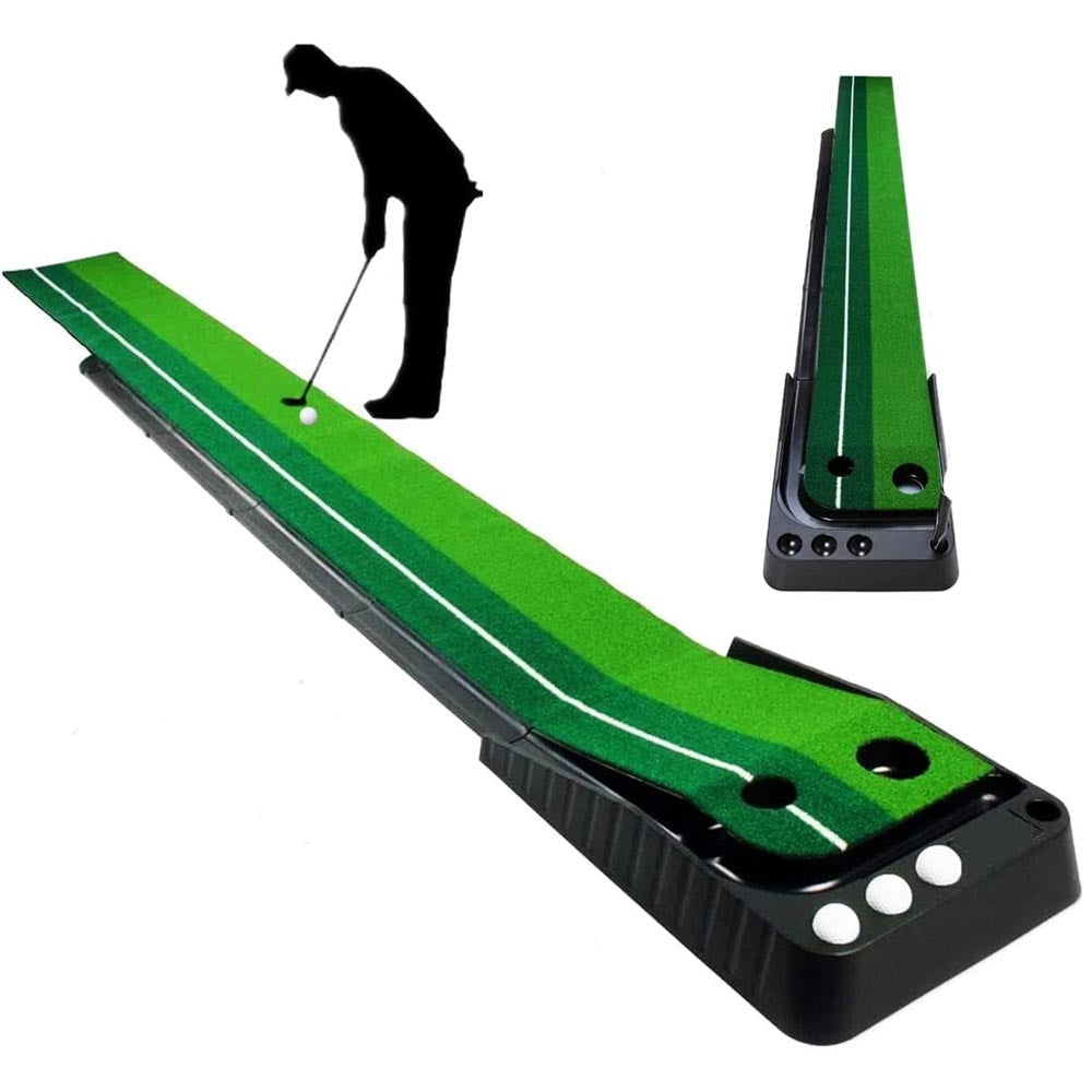 Indoor golf putting mat