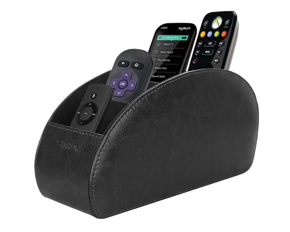 remote holder for tv