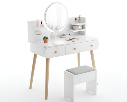 Dressing Table With Mirror