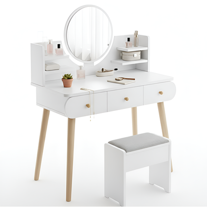 Dressing Table With Mirror
