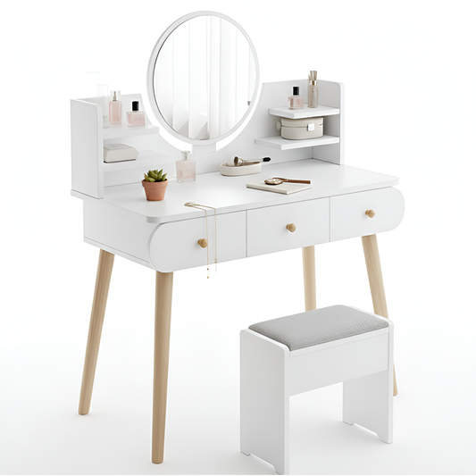 Dressing Table With Mirror