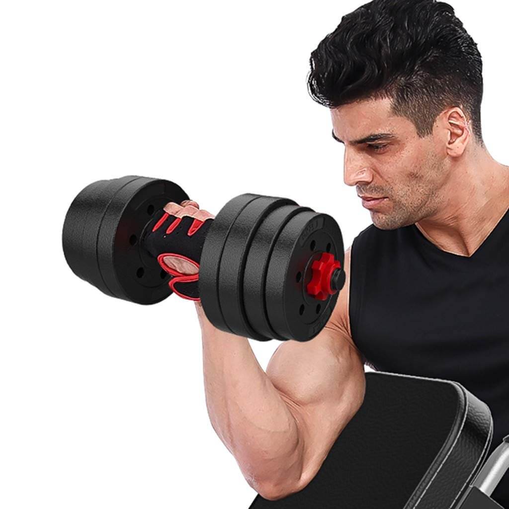 Adjustable Dumbbells 2X15kg Dumbbell - The Shopsite