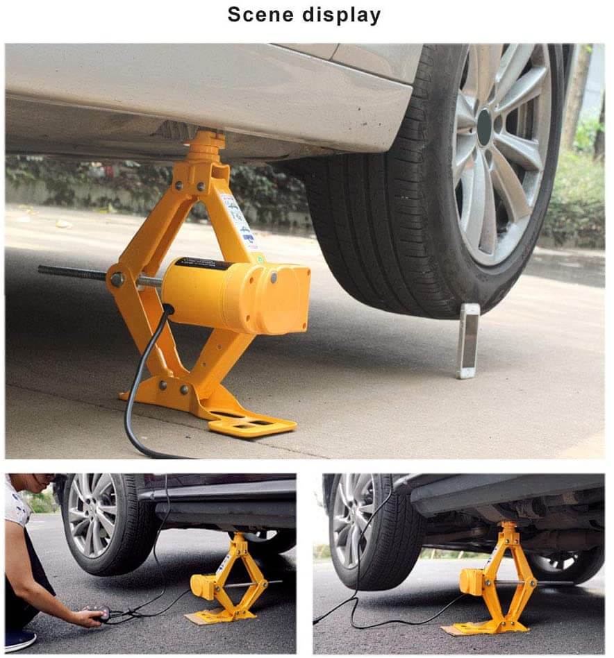 compact electric car jack