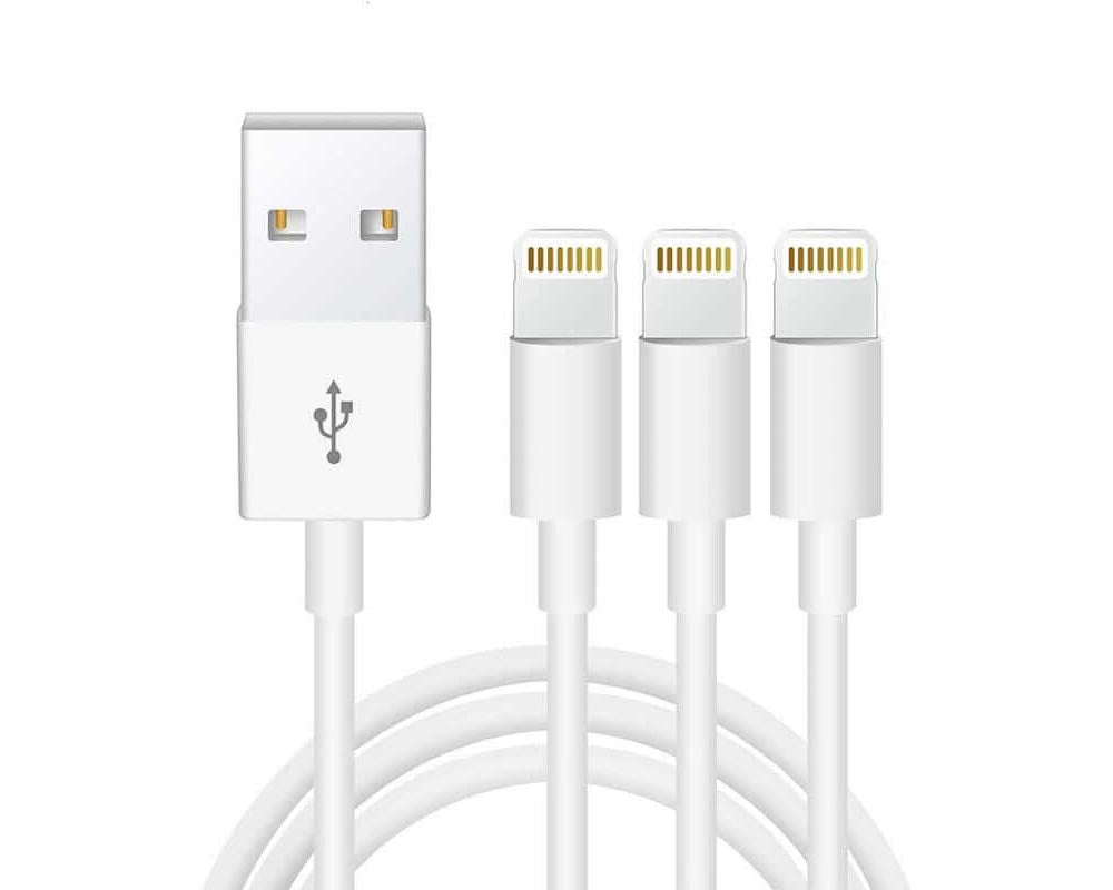 Foxconn iPhone Charger Cable 3Pcs Lightning