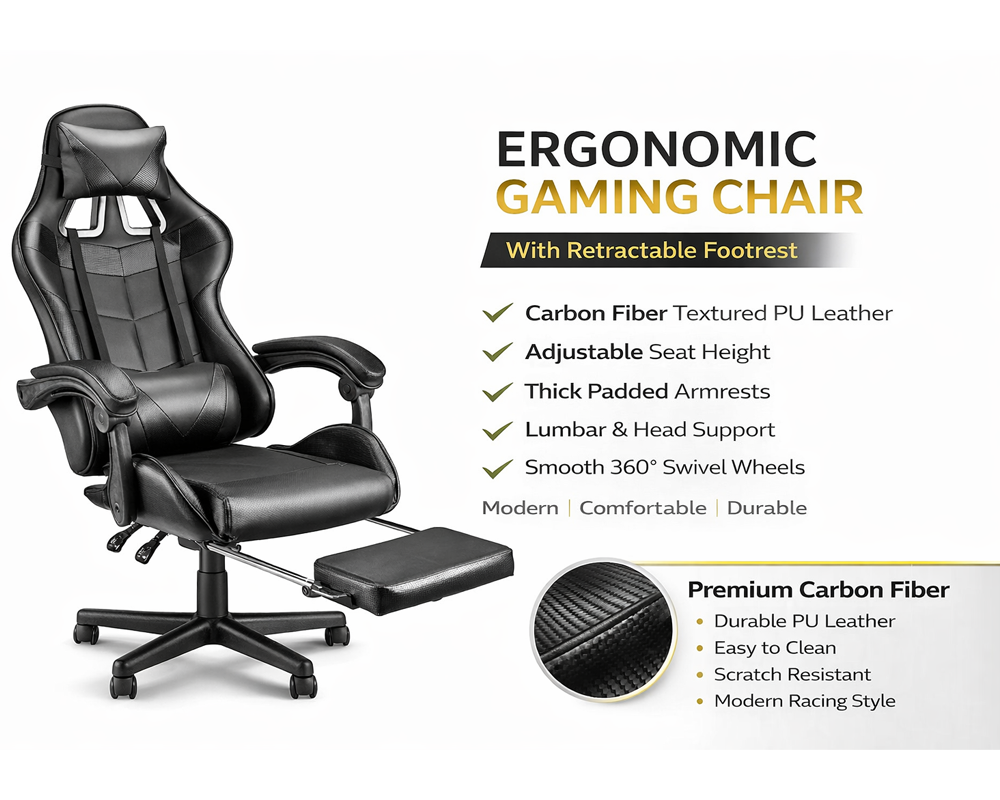 Soft padded armrests
