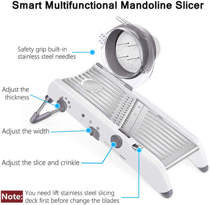 Vegetable Slicer Vegetable Cutter Mandoline Slicer Stainless Steel Vegetable Julienner