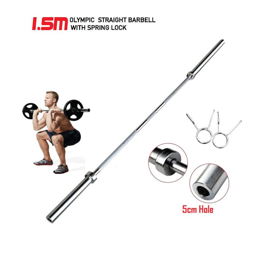 Olympic Bar 1.5M 5 Ft Olympic Training Bar - The Shopsite