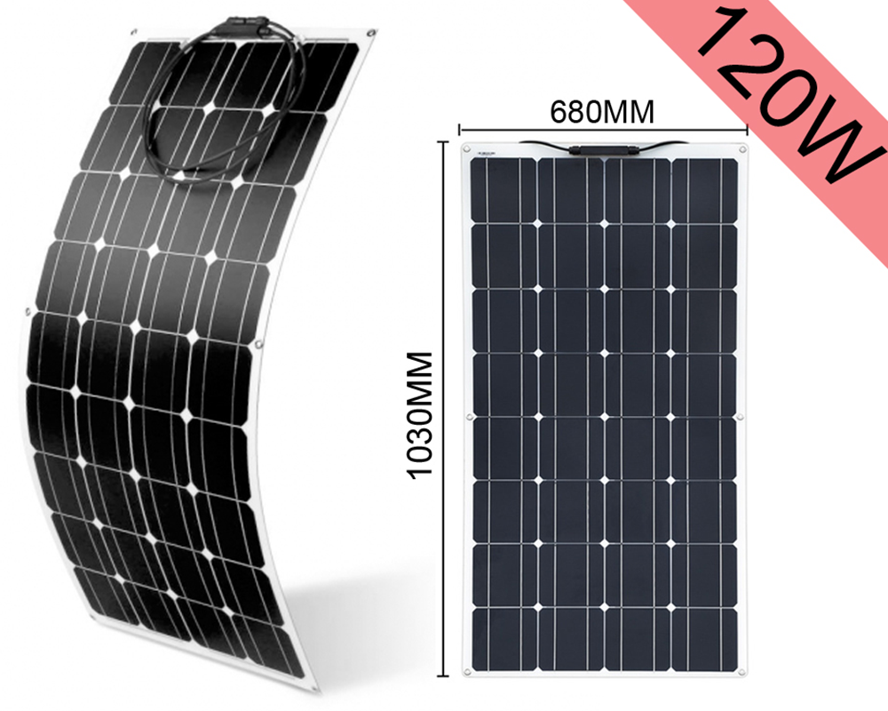 solar panel on motorhome roof