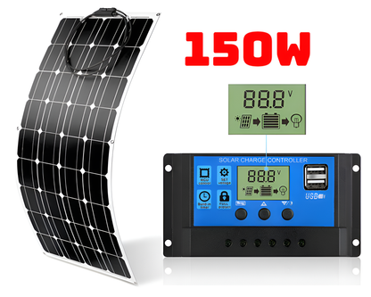 150W 18V Solar Panel Flexible Monocrystalline