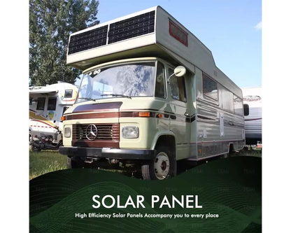 Waterproof flexible solar panel