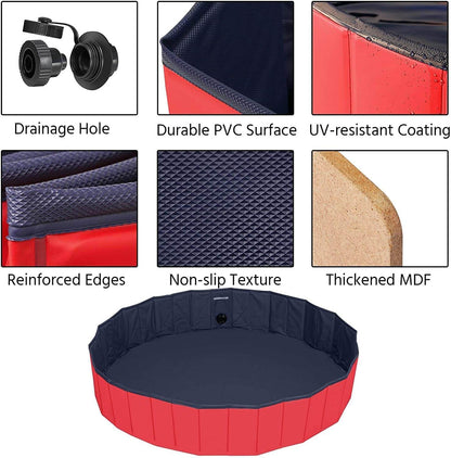 PVC pet bathing tub