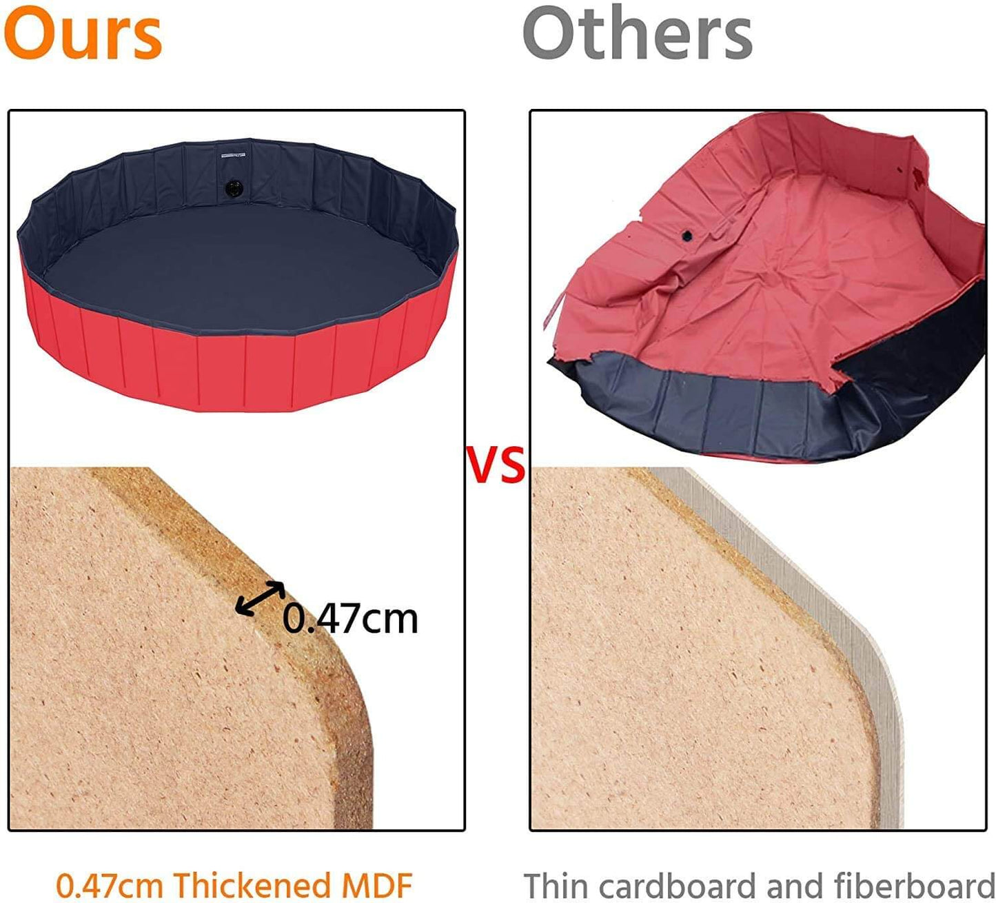 pet pool anti slip bottom