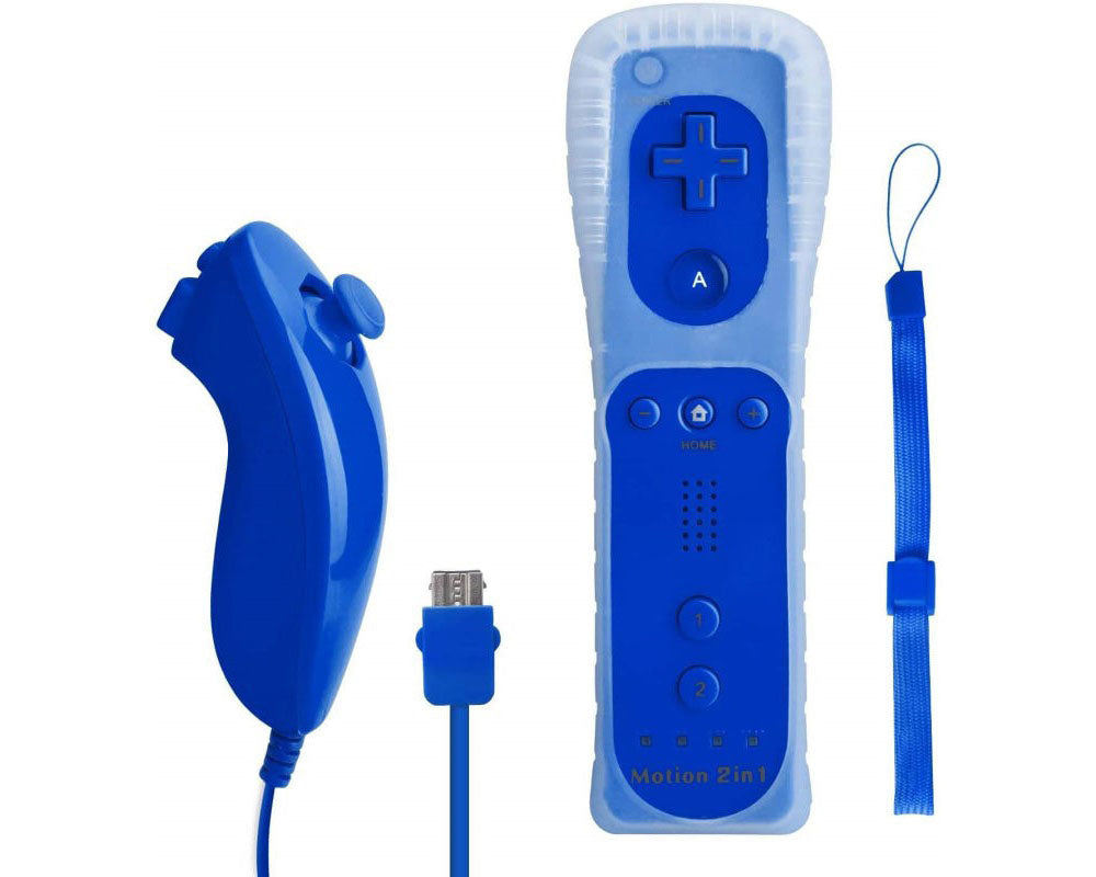 Wii remote and nunchuck together