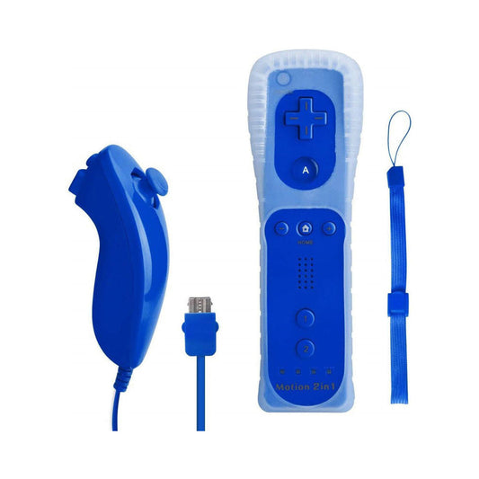 Wii remote and nunchuck set