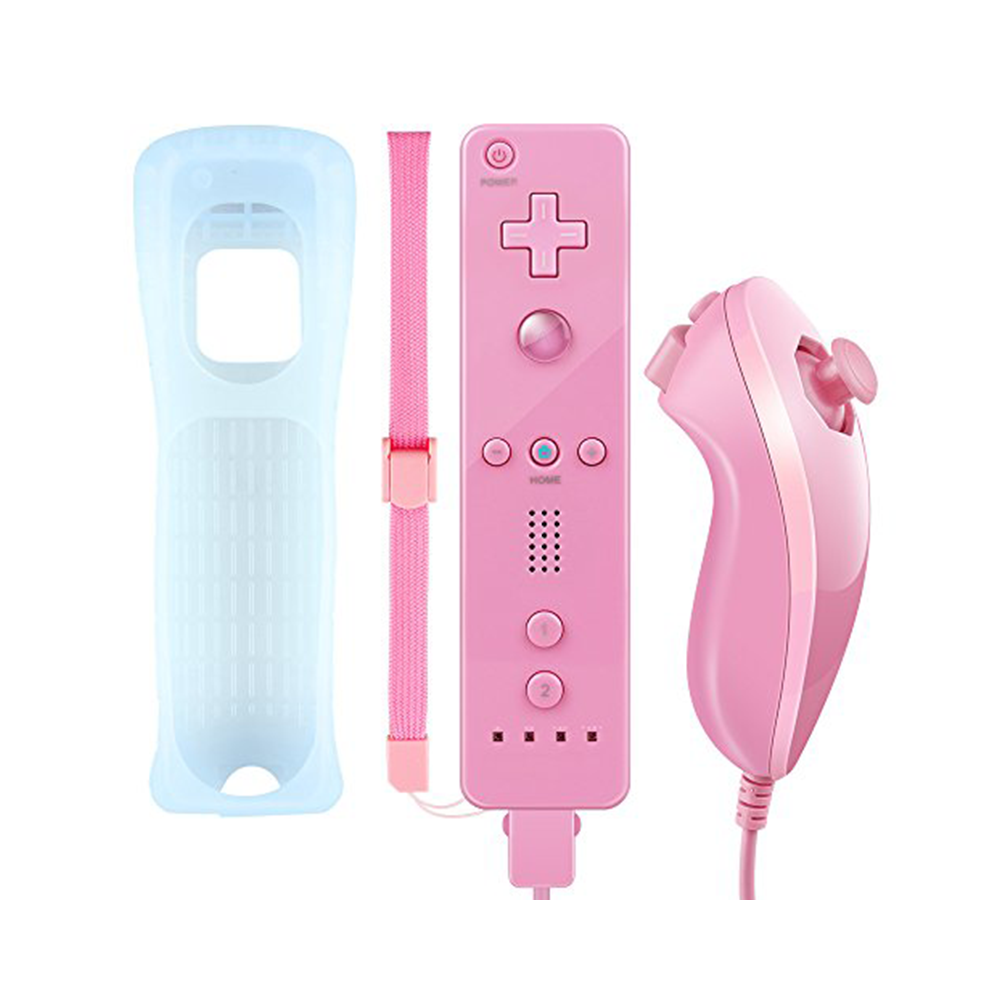 Pink Wii remote controller