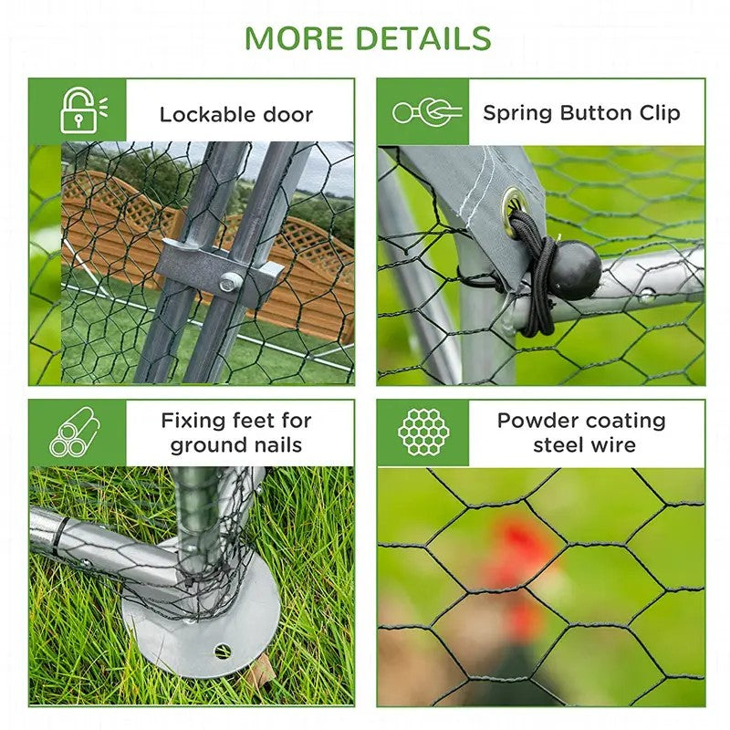 Outdoor Chicken Coop Run