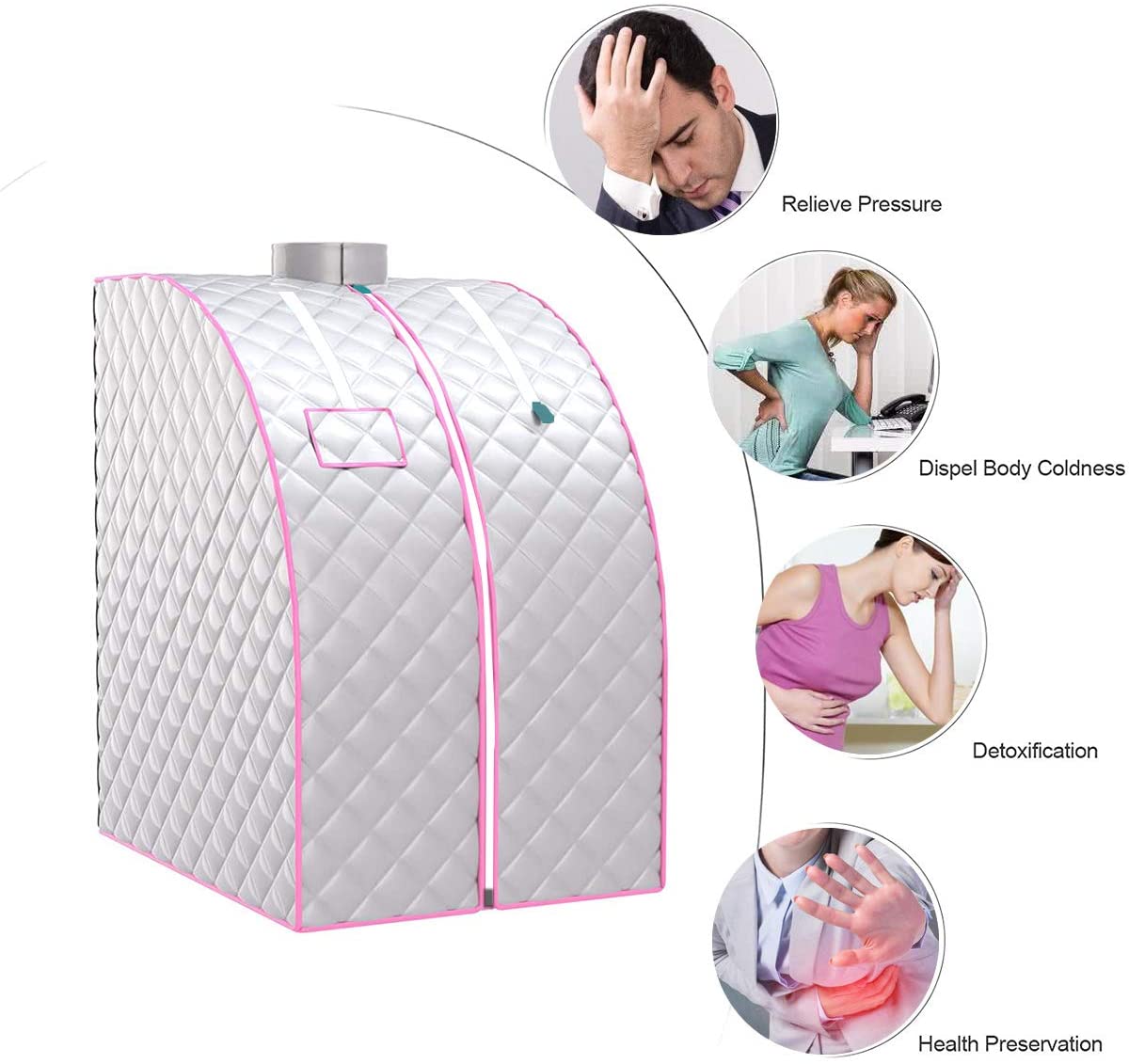 Portable SPA Room Therapeutic Personal Sauna Steam Room