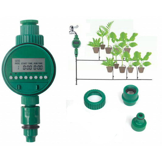 LCD water irrigation timer device