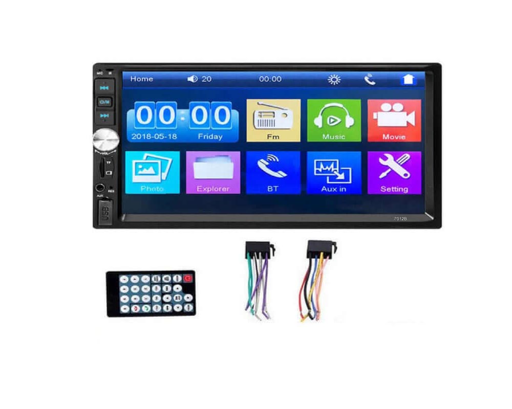 Black car multimedia device