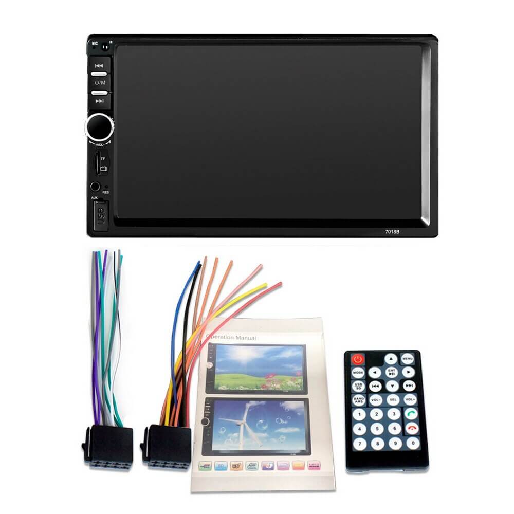 Black car multimedia device