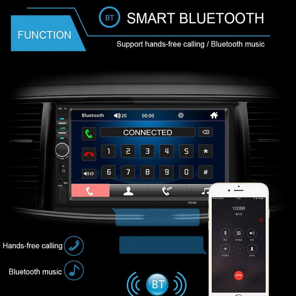 Universal car multimedia player