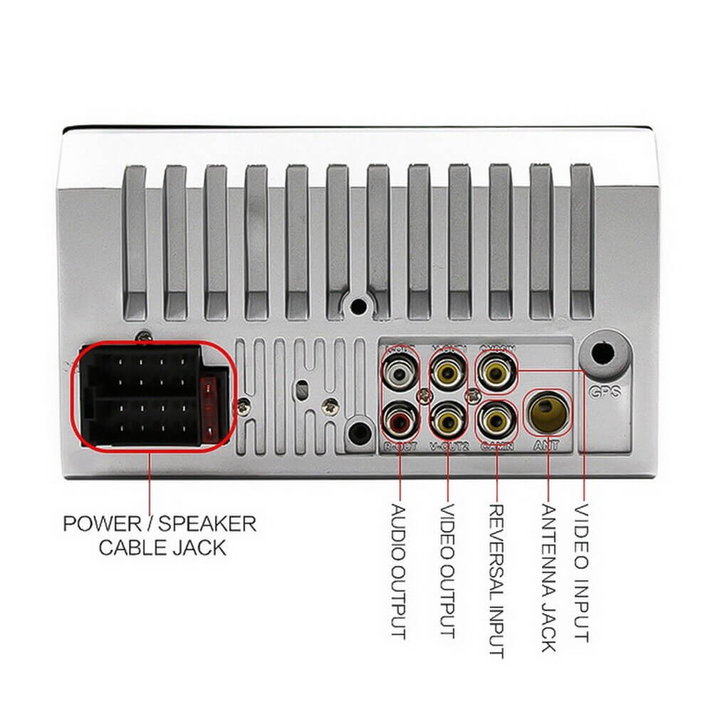 Car audio video player