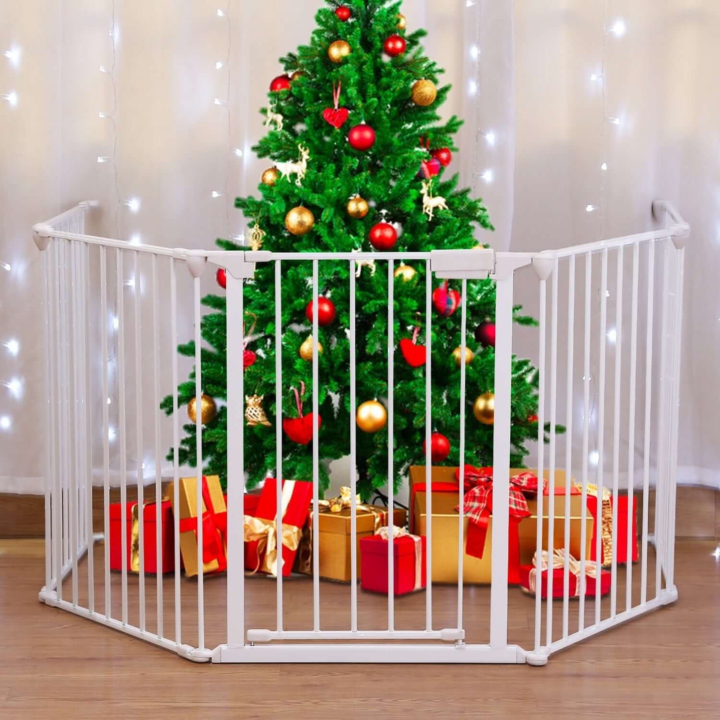 Baby Safety Gate Fireplace Barrier