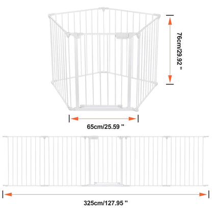 Baby Pet Safety Gate Dog Playpen Fireplace Barrier - The Shopsite