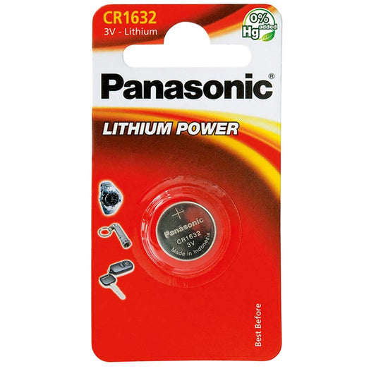 Panasonic CR1632 lithium battery