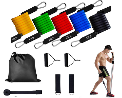 Fitness Exercises Resistance Bands Set
