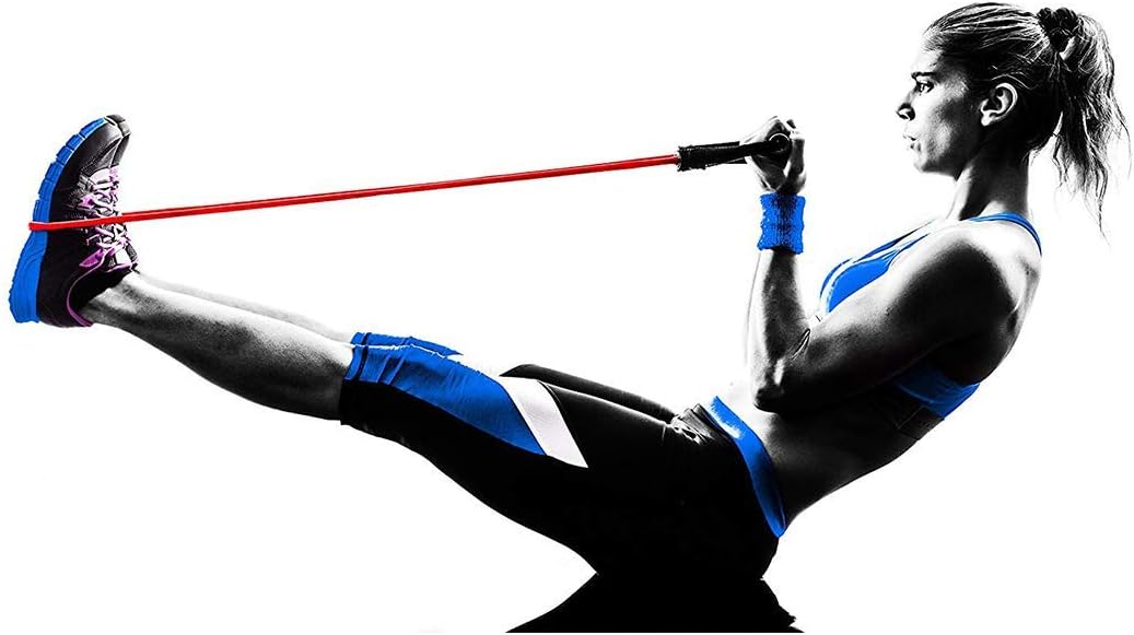 Resistance Bands Set Workout Exercise Training Tube - The Shopsite