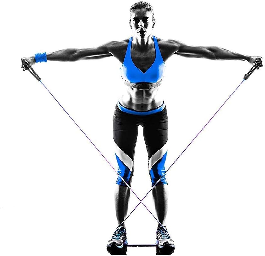 Resistance Bands Set Workout Exercise Training Tube - The Shopsite