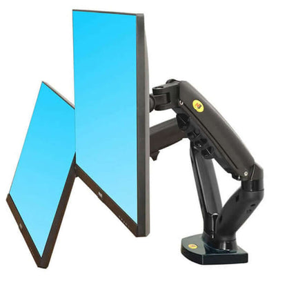 Dual Arm Monitor Stand Bracket Mount - The Shopsite