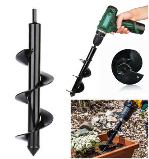 High speed steel auger
