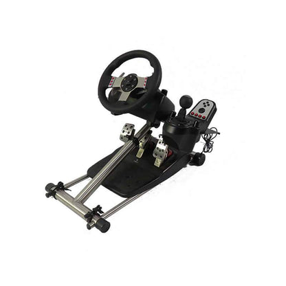 wheel stand with quick release clamps