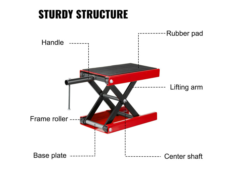 Motorcycle Scissor Lift Stand For Motorbike - The Shopsite