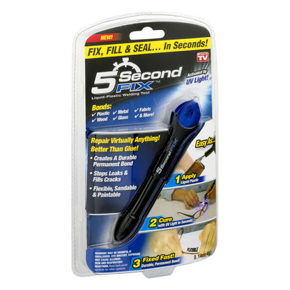 UV activated plastic welding glue