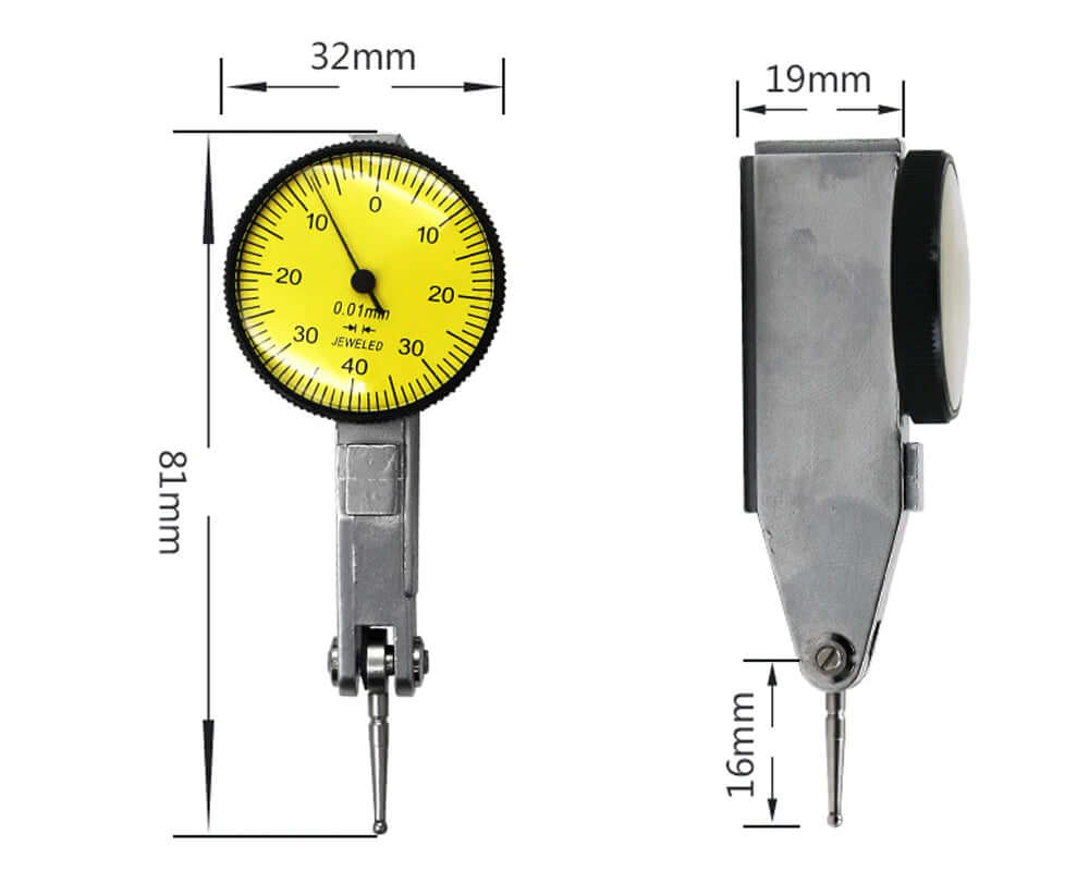 0-0.8Mm Dial Indicator Dial Test Indicator - The Shopsite