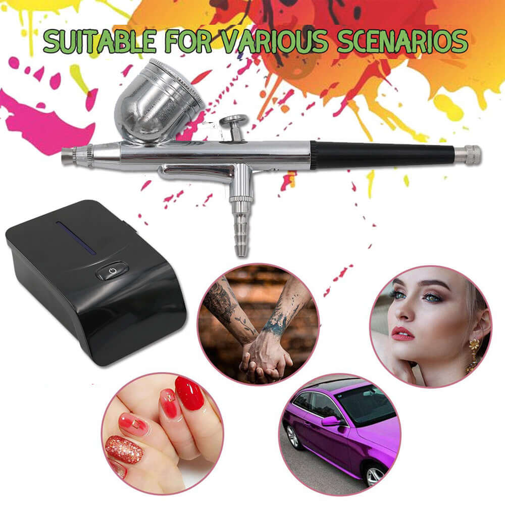 Mini airbrush spray gun