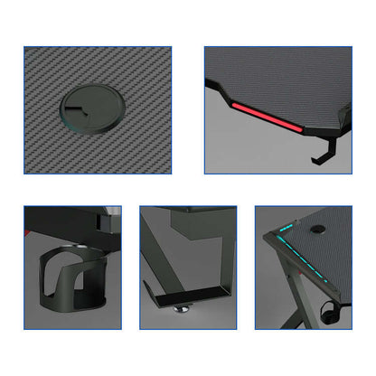 Gaming Desk Table 140Cm - The Shopsite