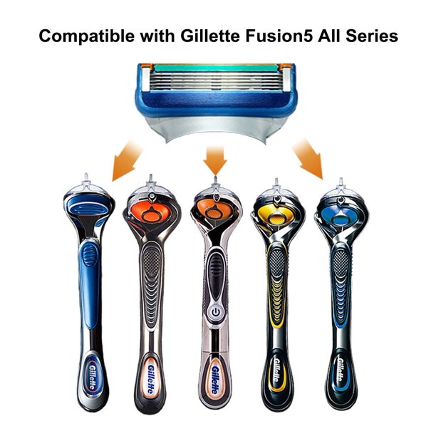 REplacement for Gillette Fusion Power Men's Razor Blade Refills 8 Count - The Shopsite