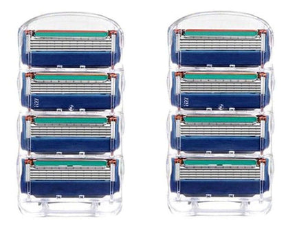 REplacement for Gillette Fusion Power Men's Razor Blade Refills 8 Count