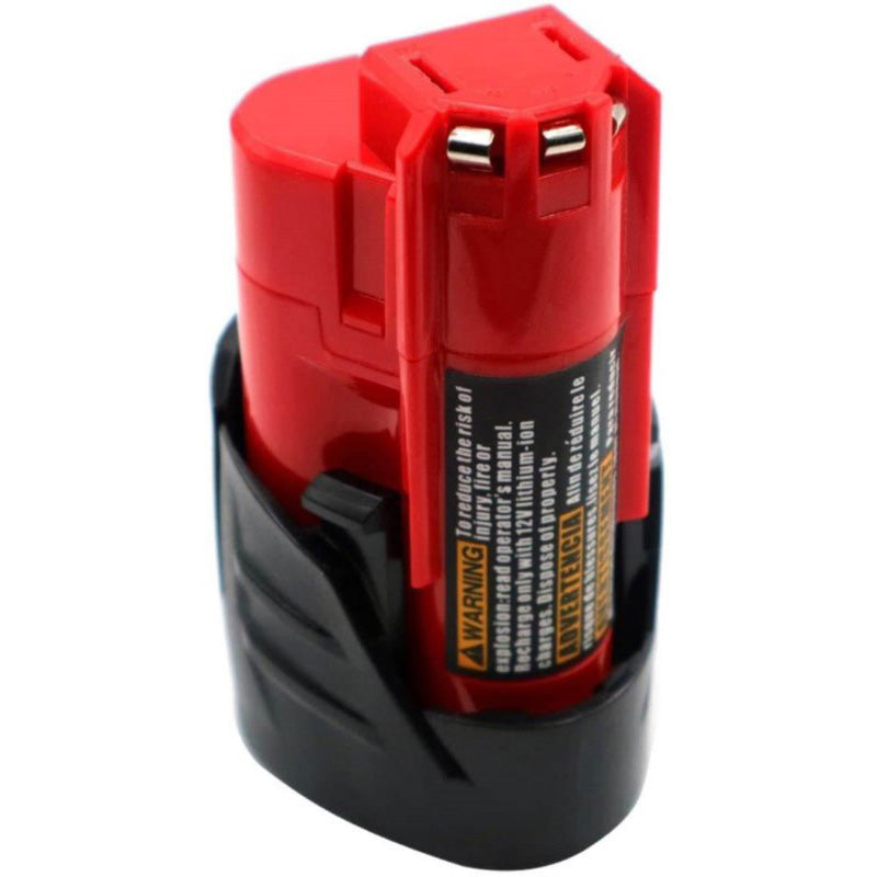Milwaukee M12 battery 2000mAh replacement - The Shopsite