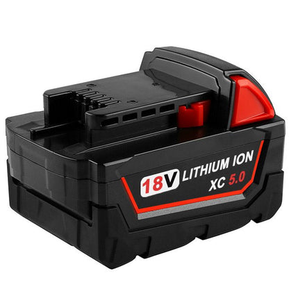 Milwaukee M18 Battery Replacement 5000mah - The Shopsite