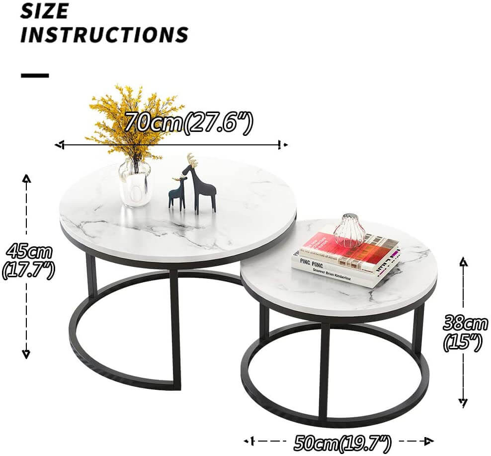 Coffee table 2 in 1 living room coffee tables - The Shopsite