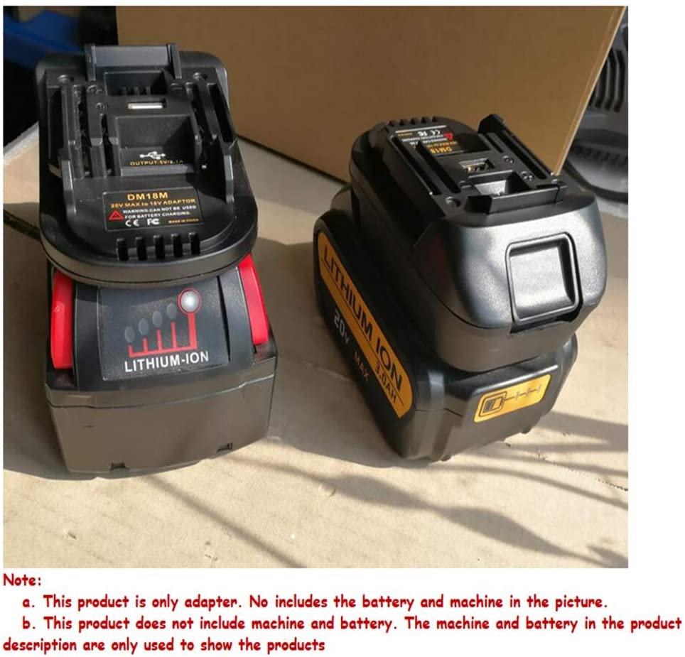 Milwaukee Dewalt To Makita Adapter 18V Lithium