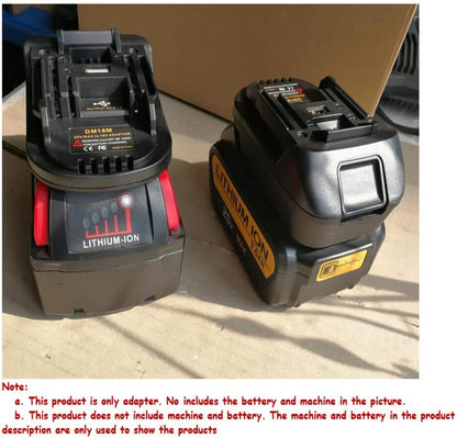 Milwaukee Dewalt To Makita Adapter 18V Lithium